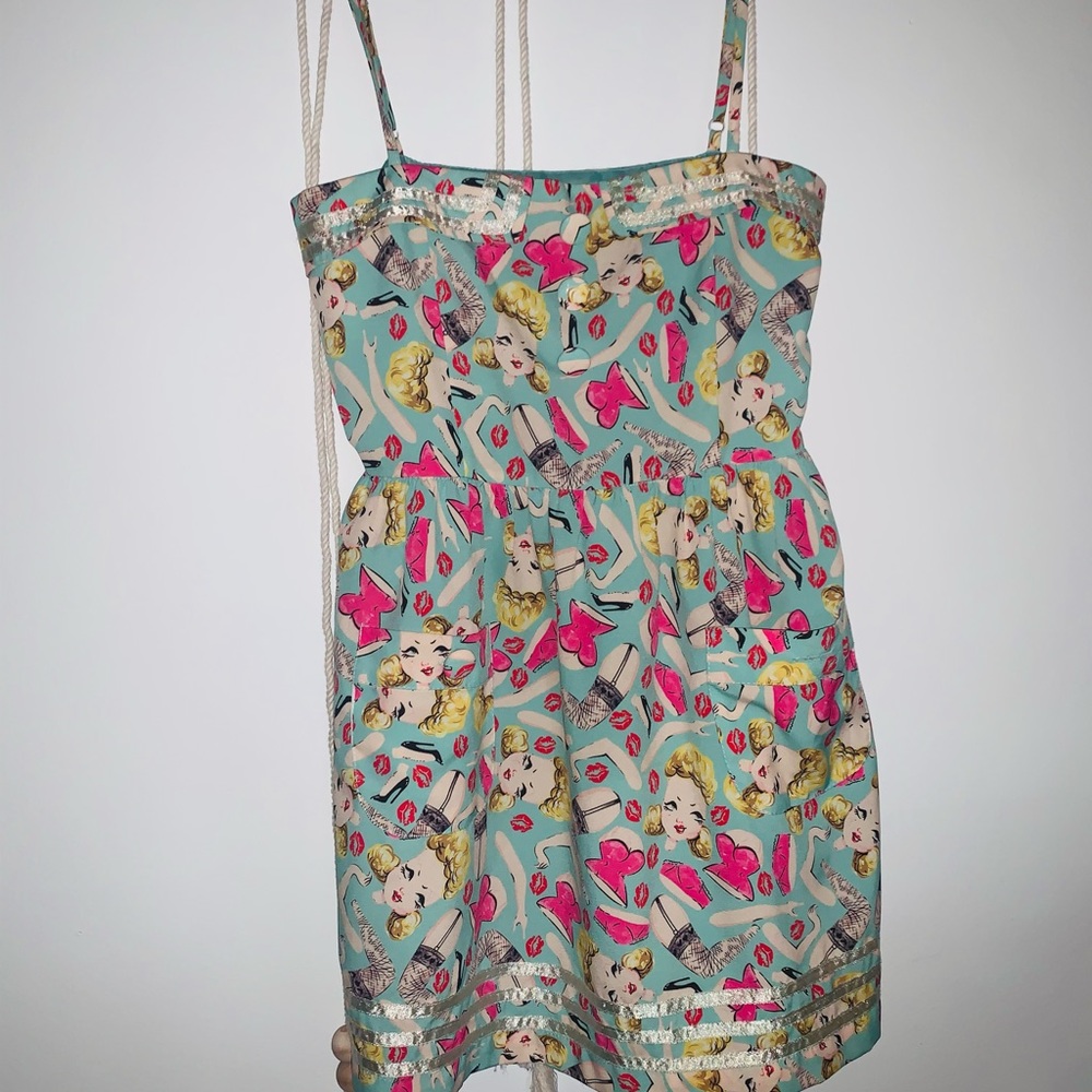 Iron fist pin up girl dress dolls kill size small